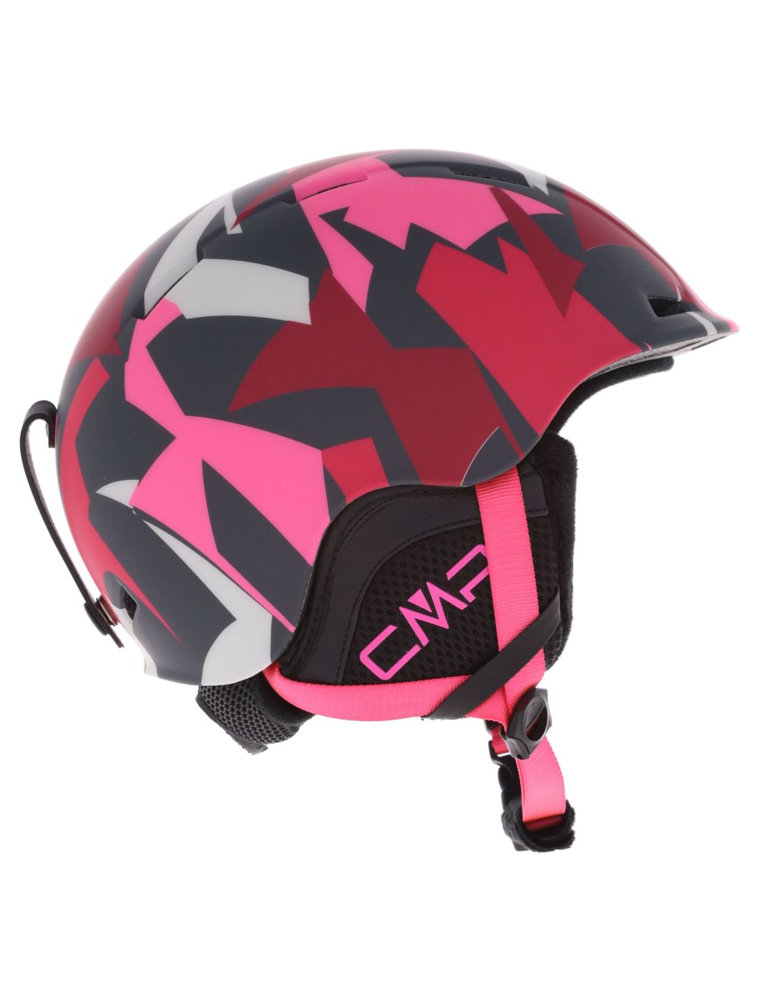 CMP, XJ-4 casque de ski enfants Magenta Pink Fluo rose, violet 