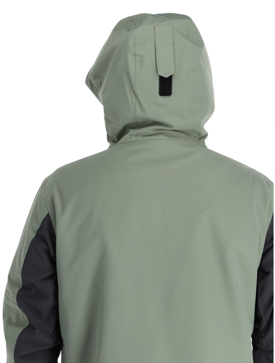 ColourWear, M Essential anorak d'hiver hommes Grey Green noir, vert 