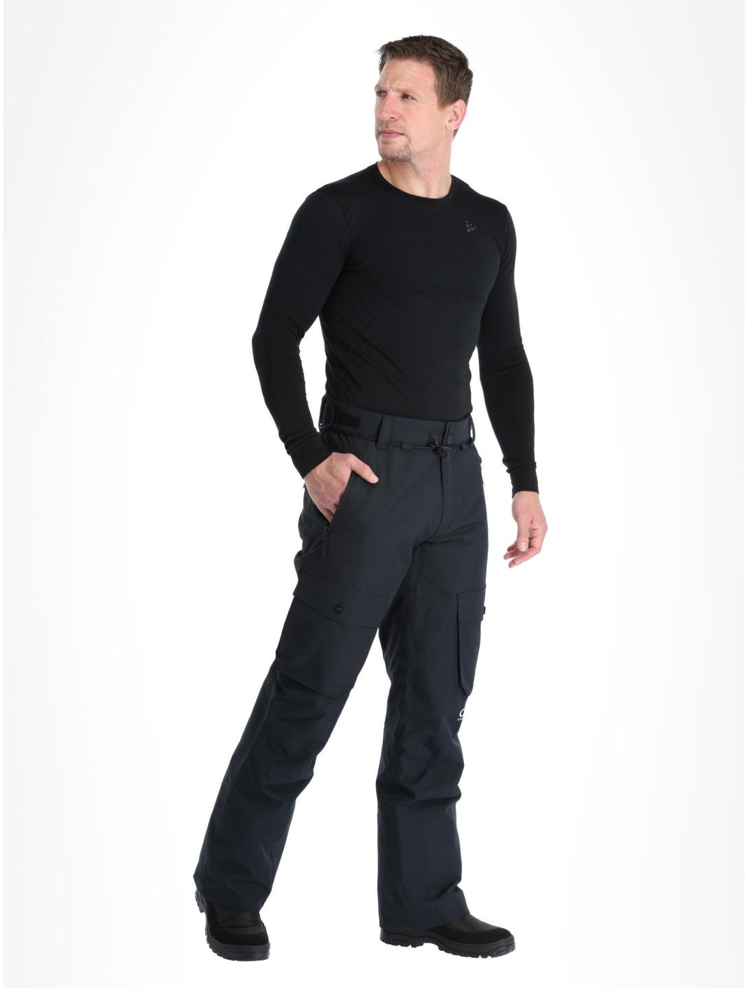 ColourWear, Flight pantalon de ski BIB model hommes Black noir 