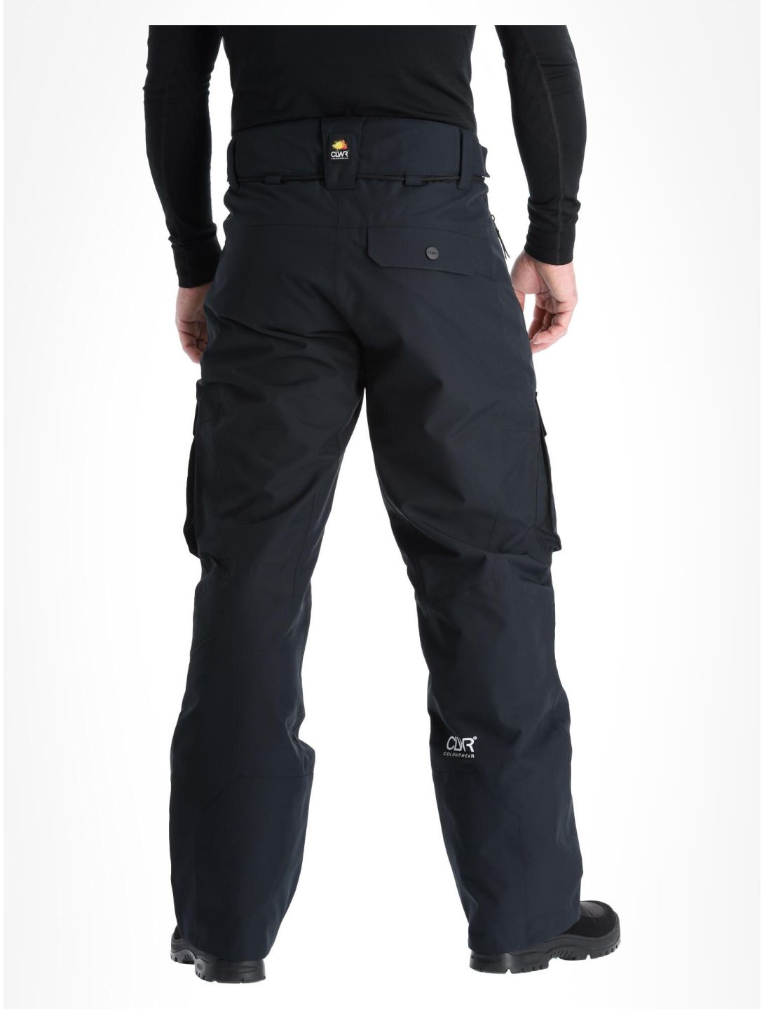 ColourWear, Flight pantalon de ski BIB model hommes Black noir 