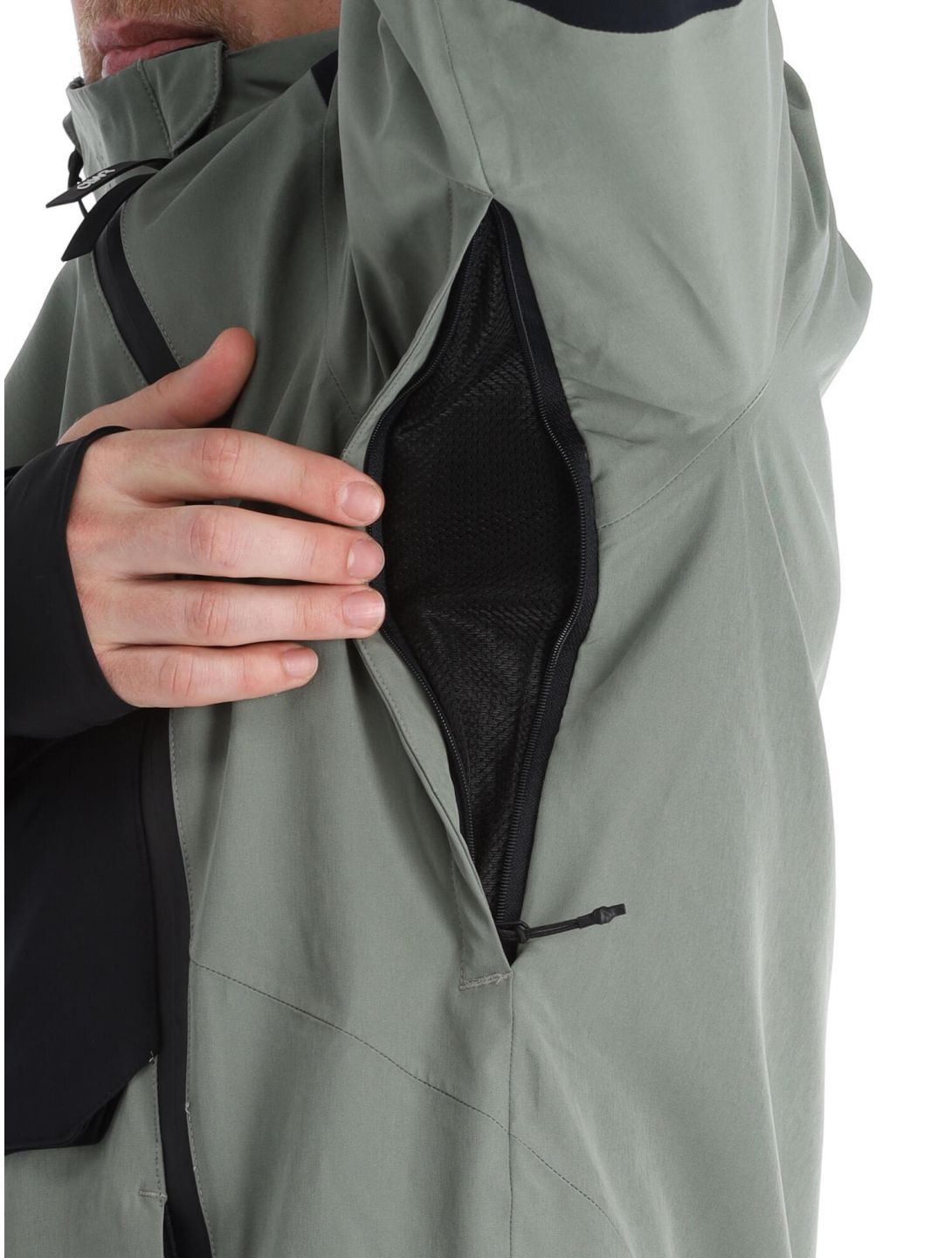 ColourWear, Foil veste de ski hommes Grey Green vert 