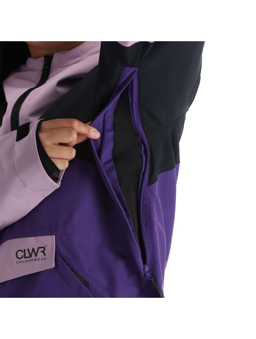 ColourWear, Homage anorak d'hiver femmes violet 