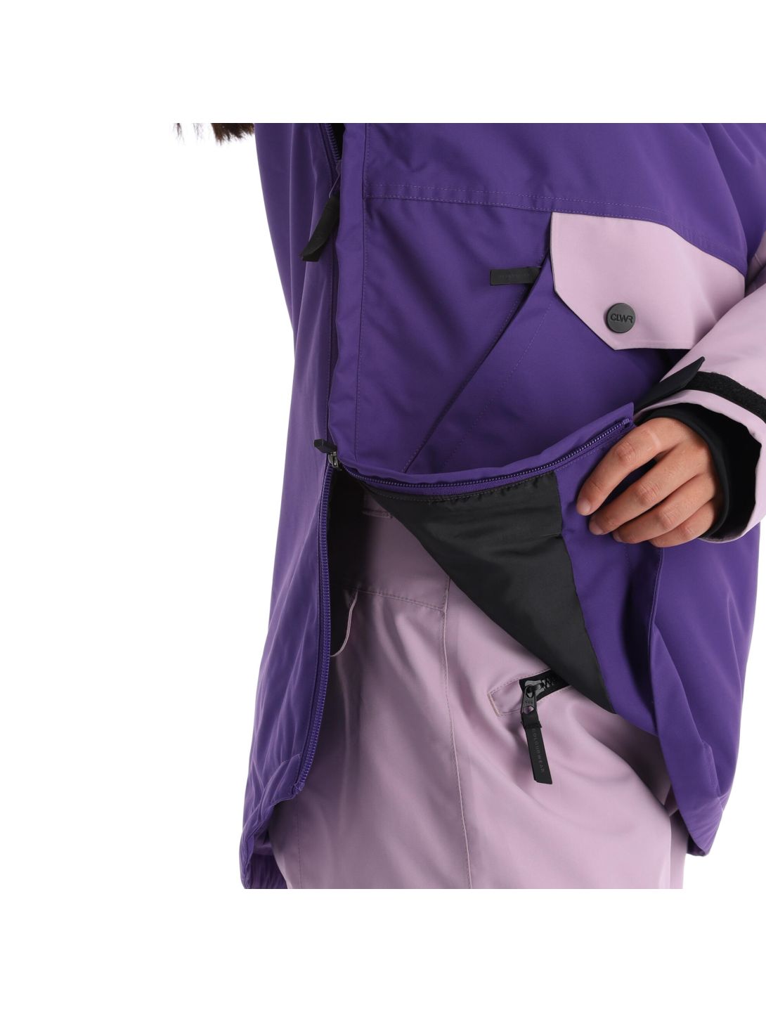 ColourWear, Homage anorak d'hiver femmes violet 