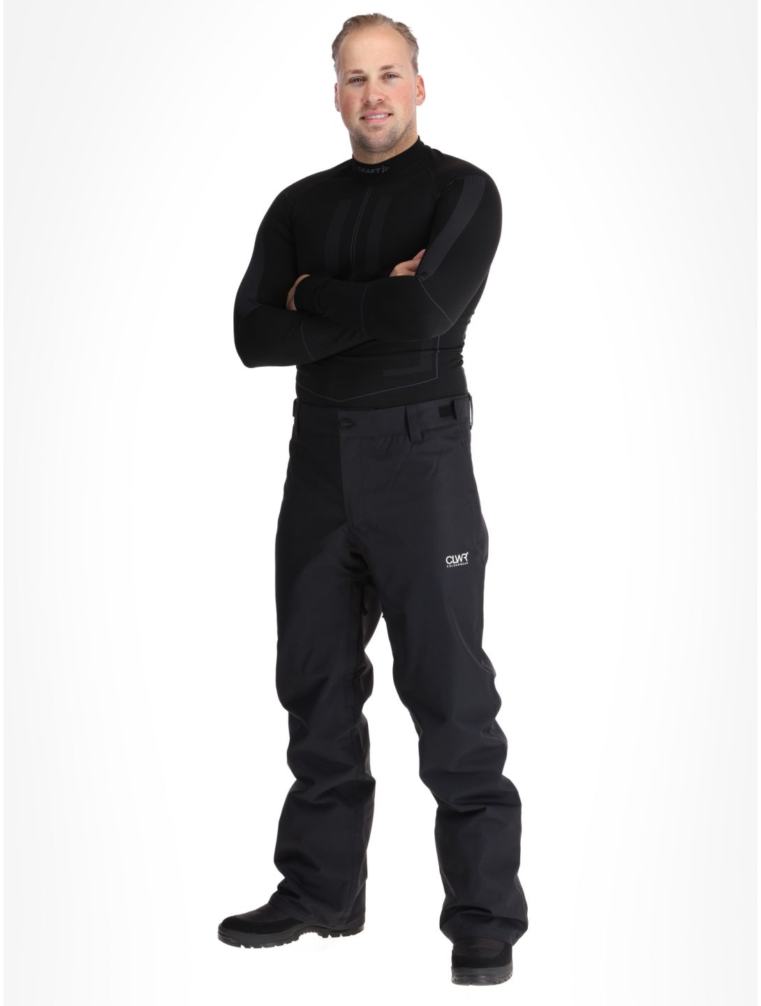 ColourWear, M Cliff Chino pantalon de ski hommes Black noir 