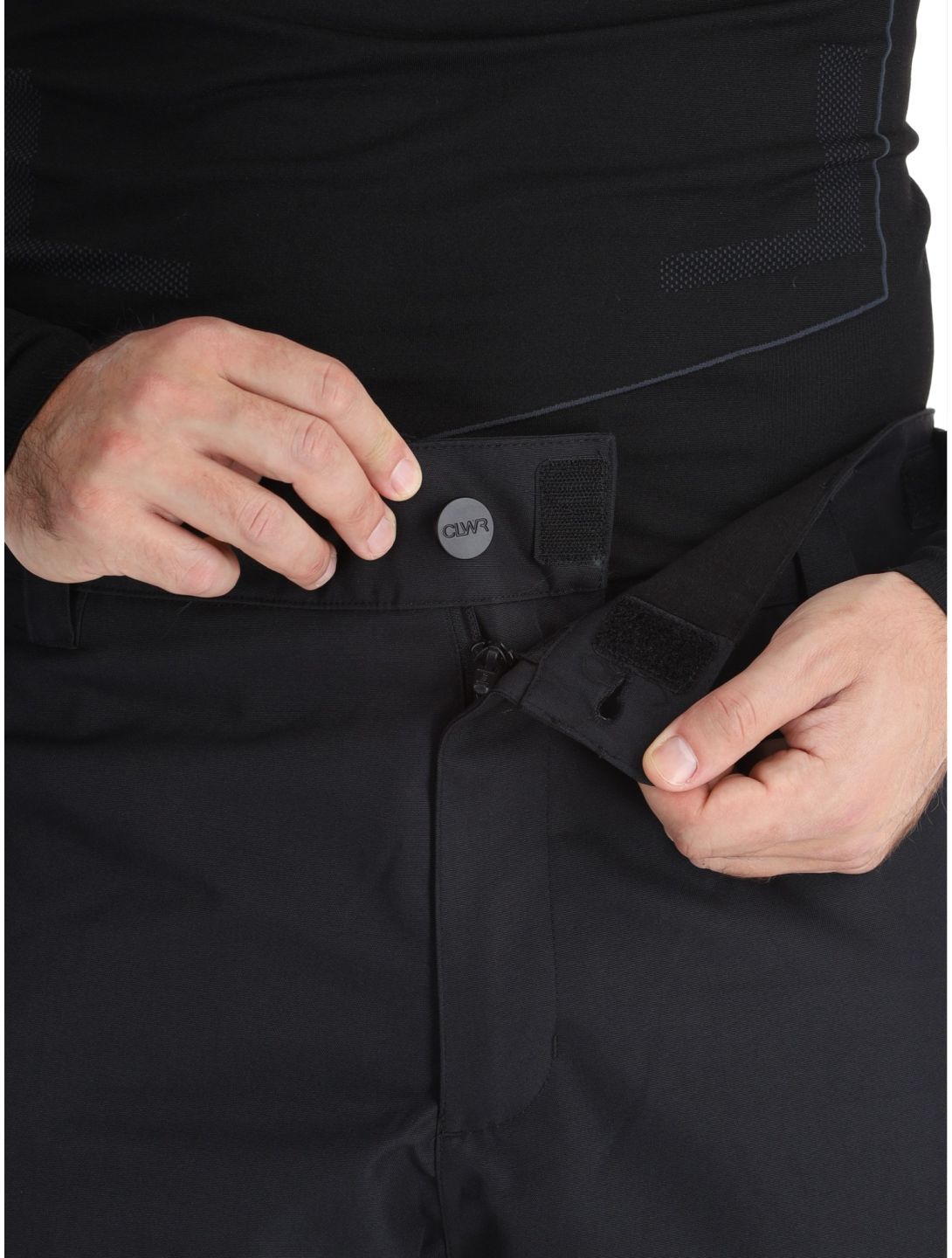 ColourWear, M Cliff Chino pantalon de ski hommes Black noir 