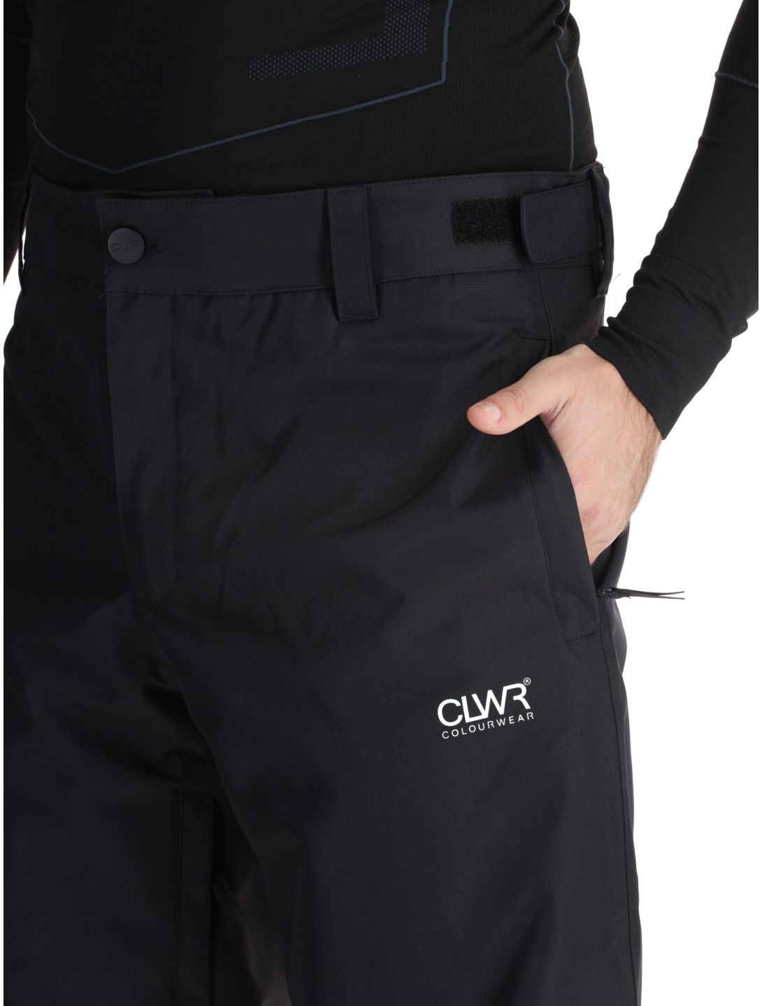 ColourWear, M Cliff Chino pantalon de ski hommes Black noir 