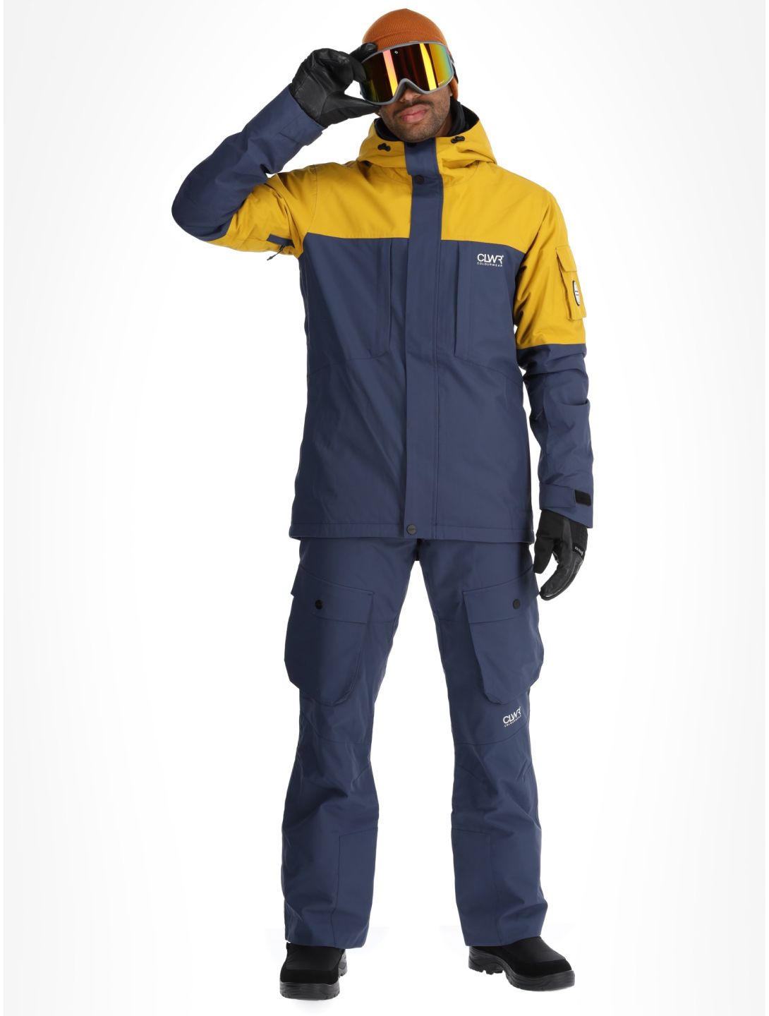 ColourWear, M Eagle veste de ski hommes Navy bleu 