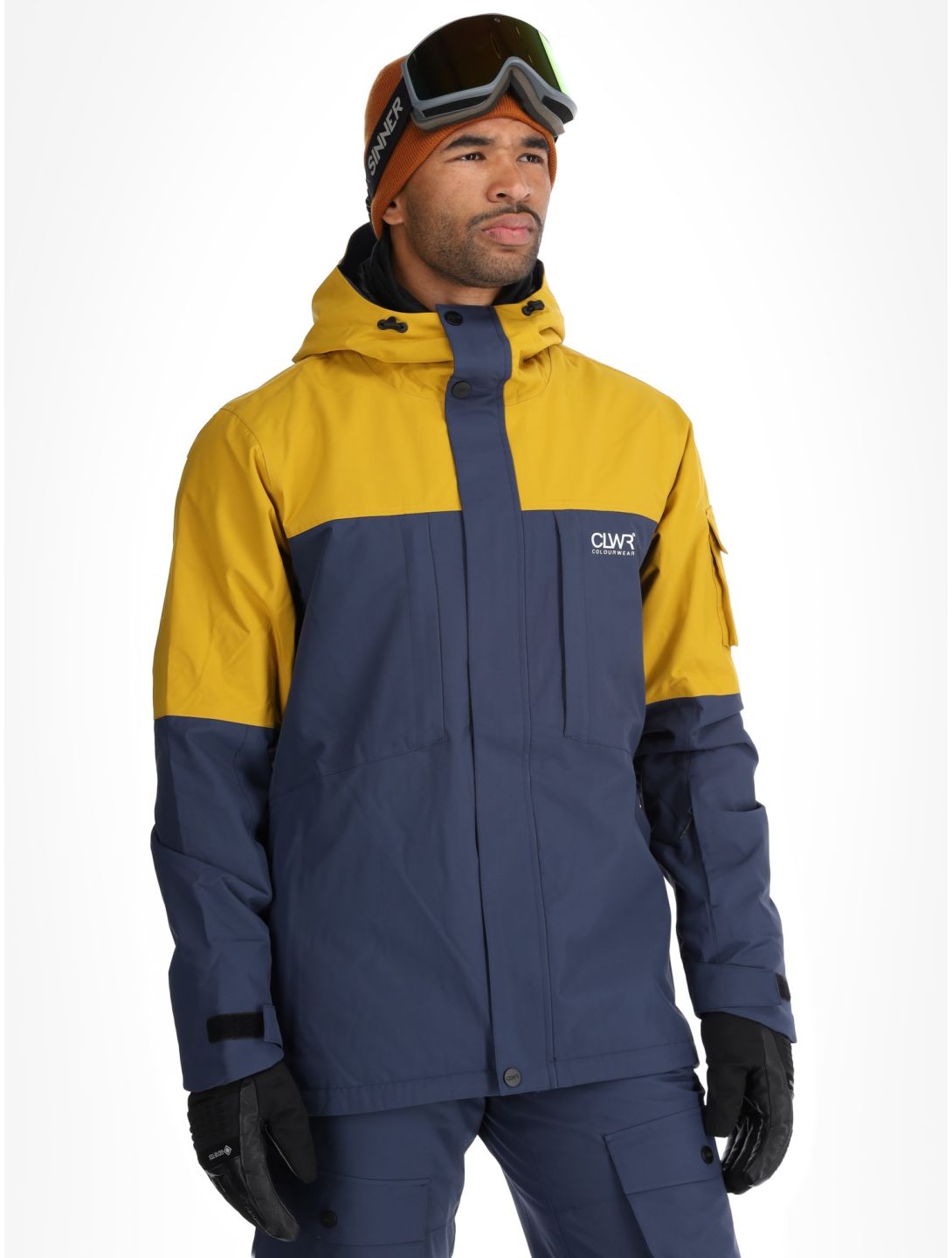 ColourWear, M Eagle veste de ski hommes Navy bleu 