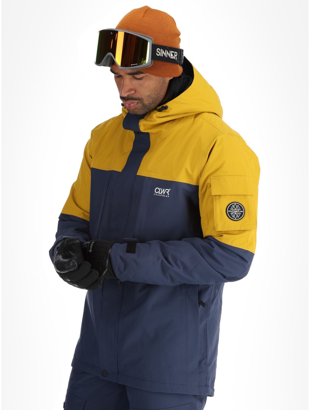 ColourWear, M Eagle veste de ski hommes Navy bleu 