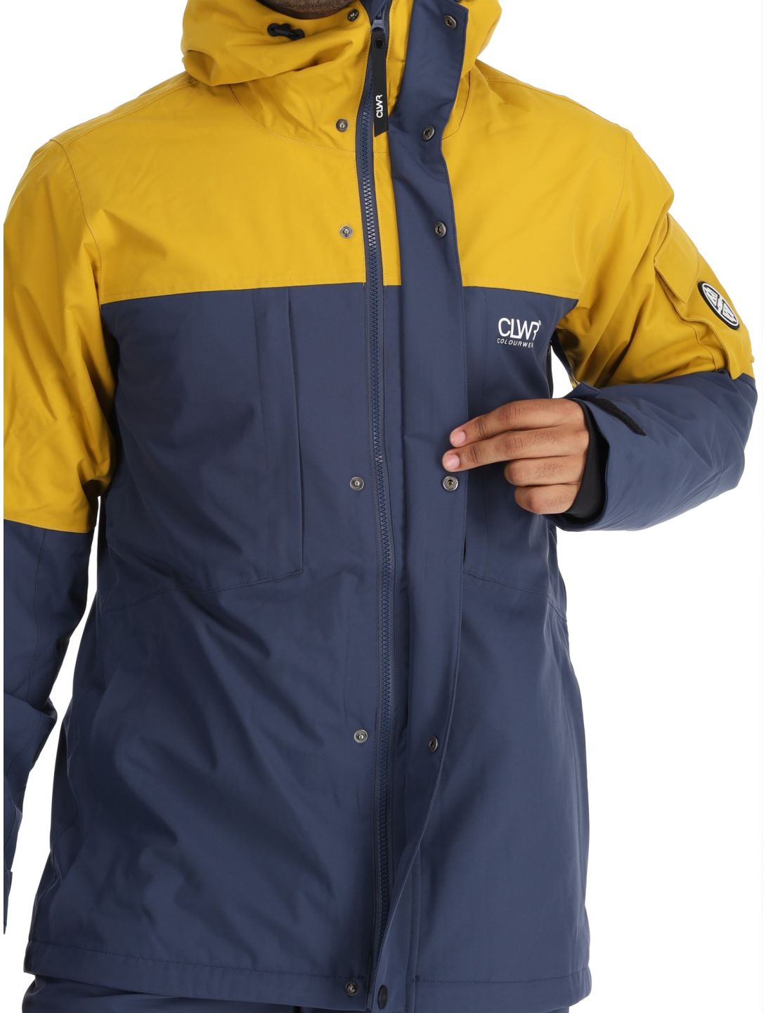 ColourWear, M Eagle veste de ski hommes Navy bleu 