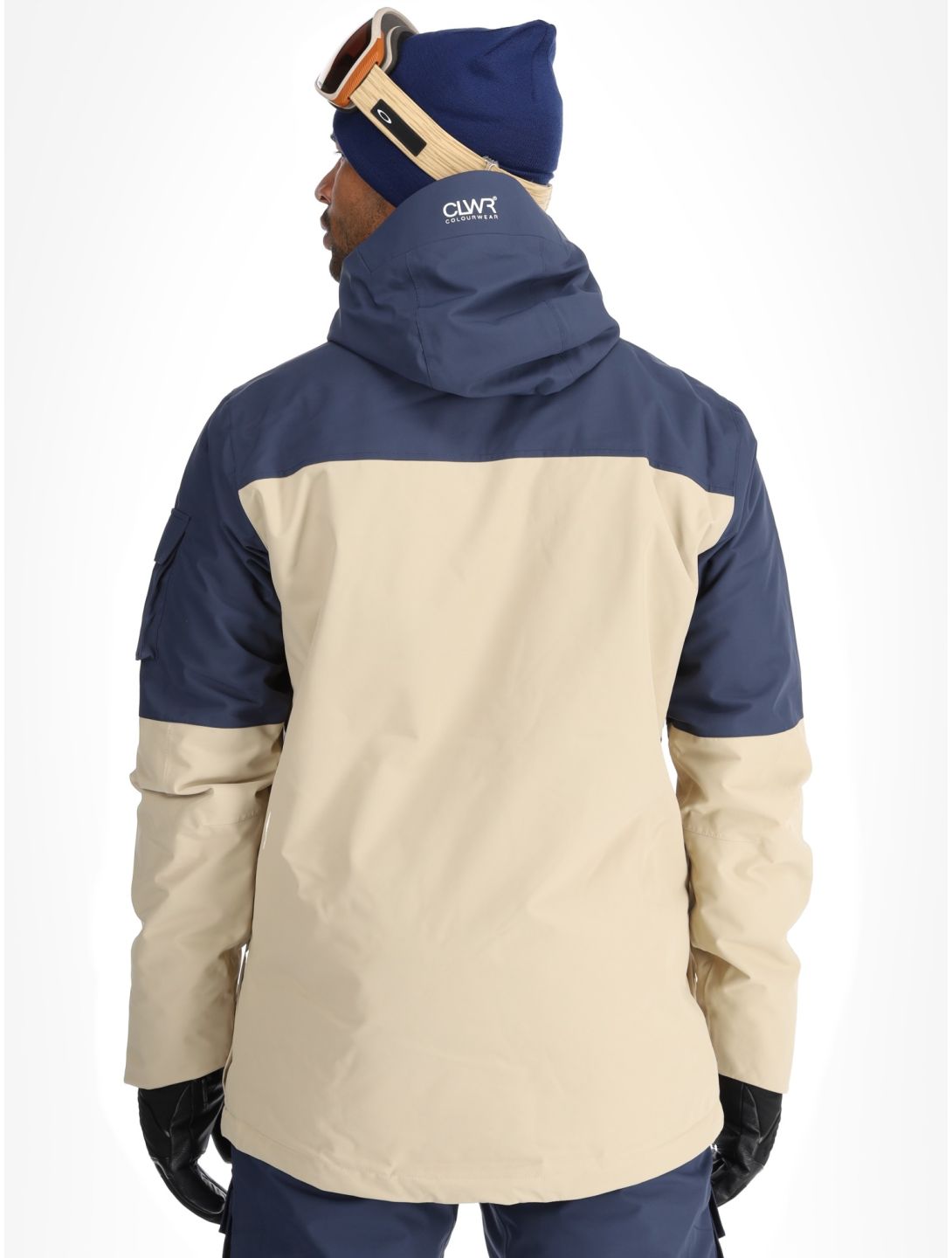 ColourWear, M Eagle veste de ski hommes Sand beige 