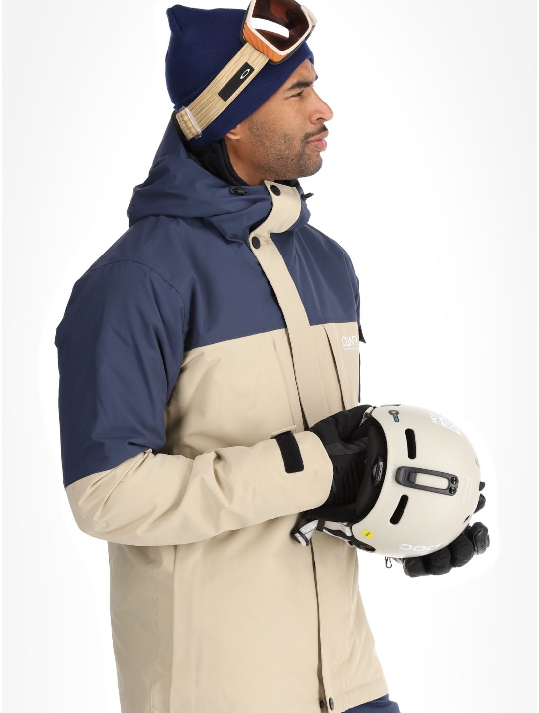 ColourWear, M Eagle veste de ski hommes Sand beige 