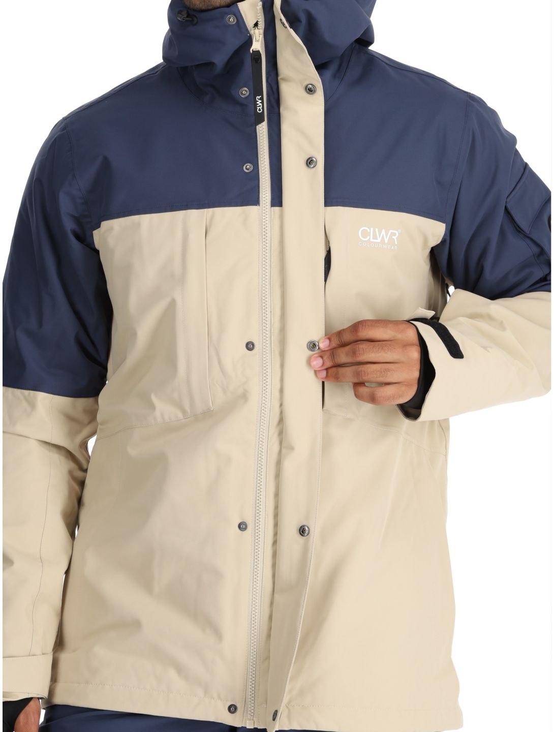 ColourWear, M Eagle veste de ski hommes Sand beige 