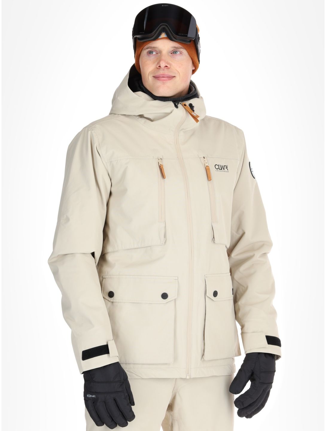 ColourWear, M Falk 2.0 veste de ski hommes Sand beige 