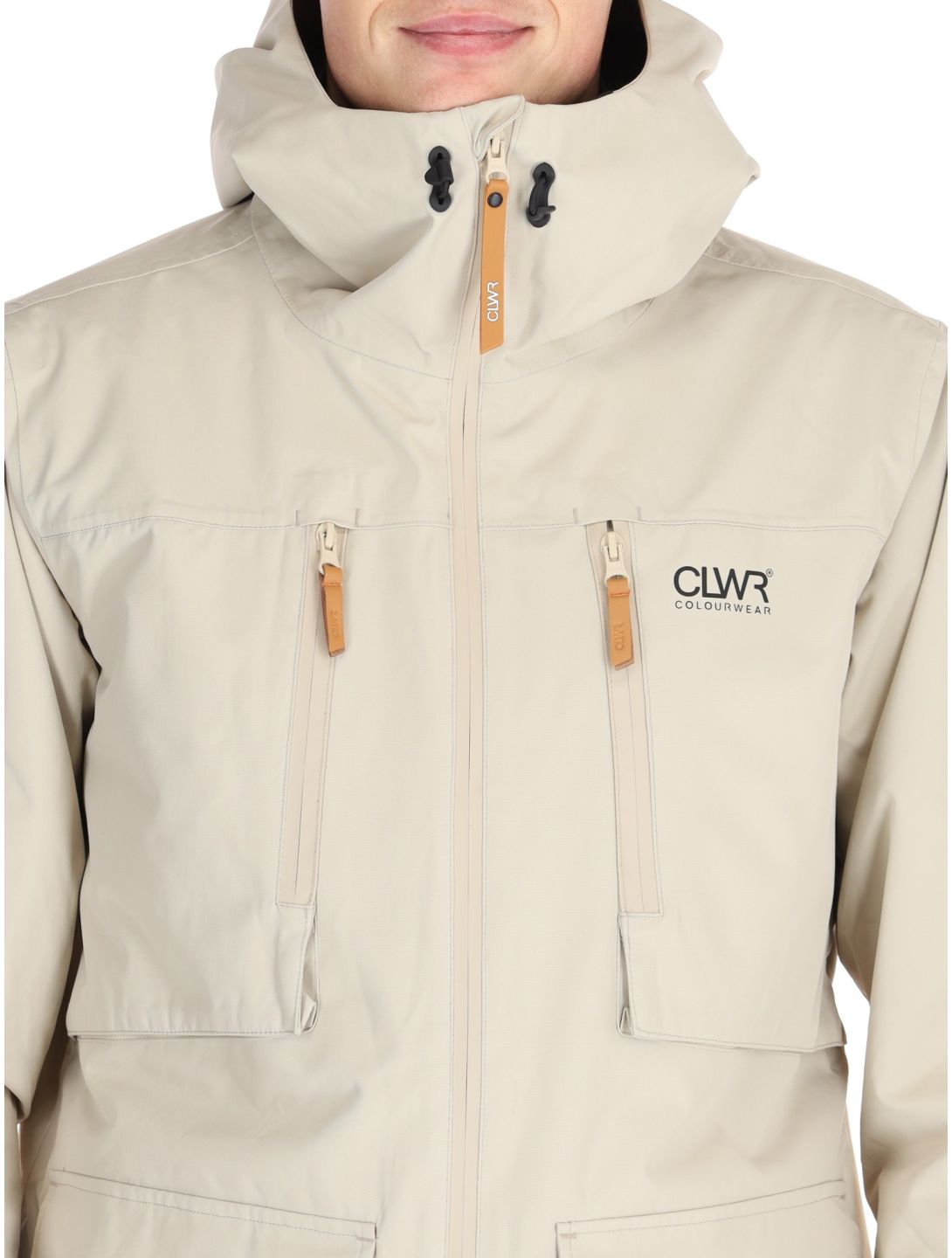 ColourWear, M Falk 2.0 veste de ski hommes Sand beige 