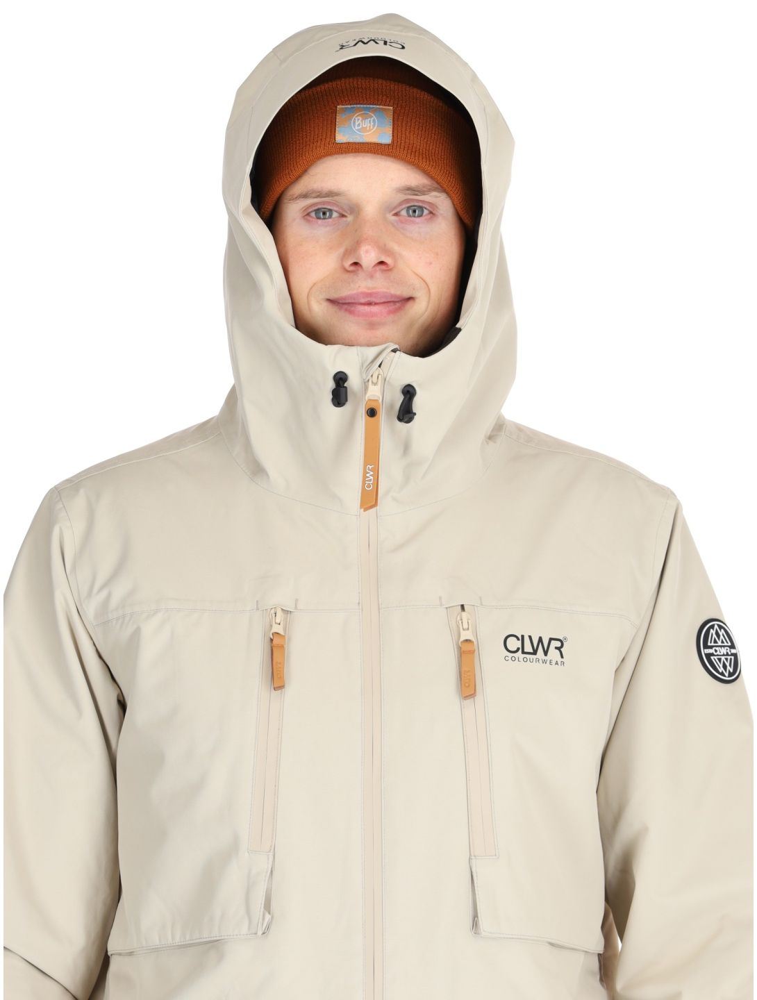 ColourWear, M Falk 2.0 veste de ski hommes Sand beige 