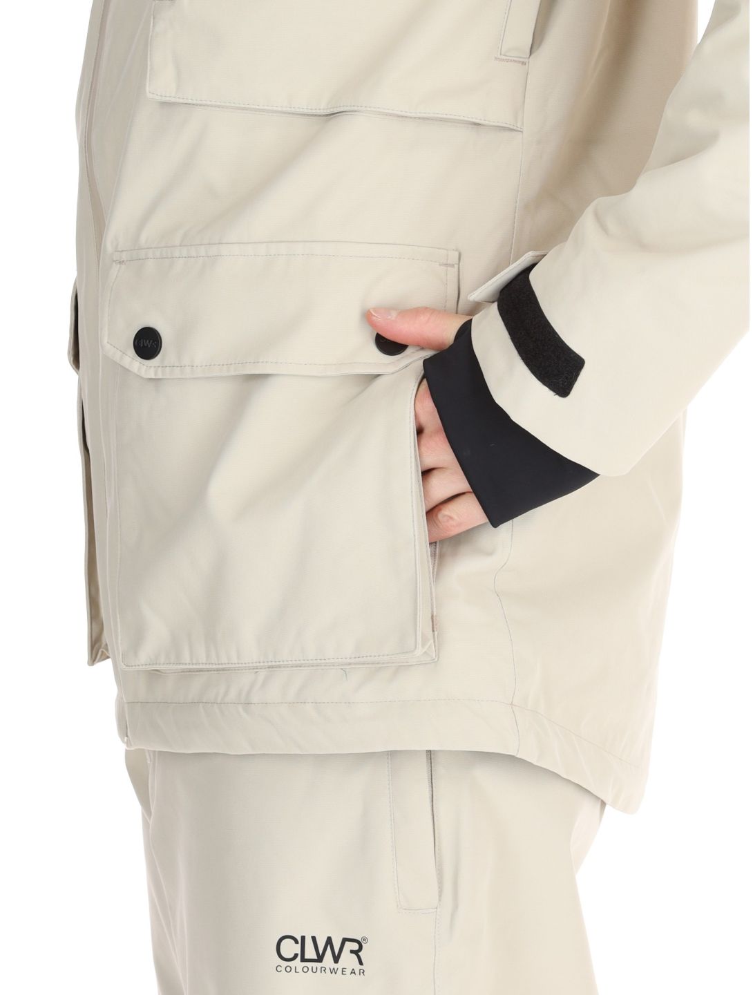 ColourWear, M Falk 2.0 veste de ski hommes Sand beige 