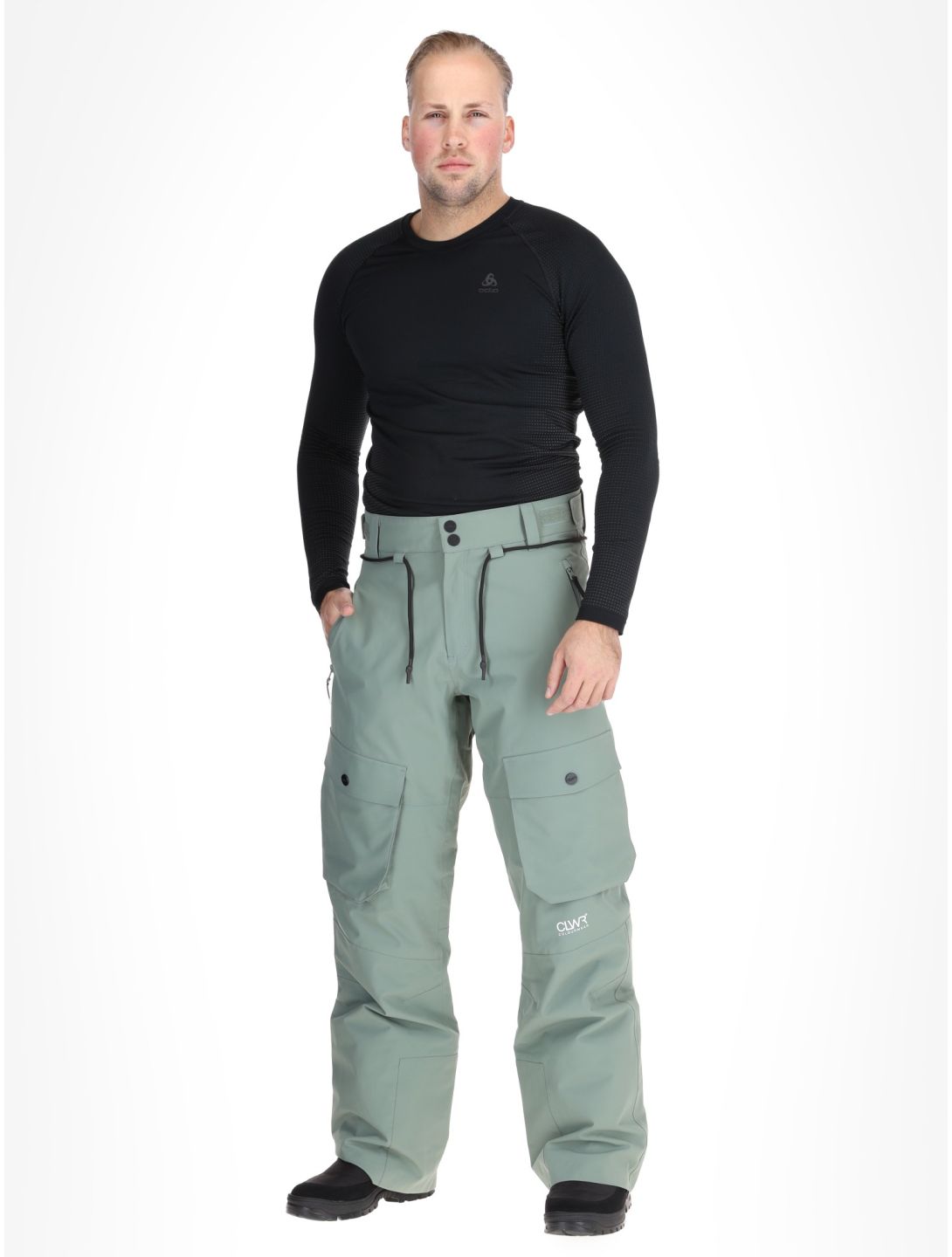 ColourWear, M Flight pantalon de ski hommes Dark Sage vert 