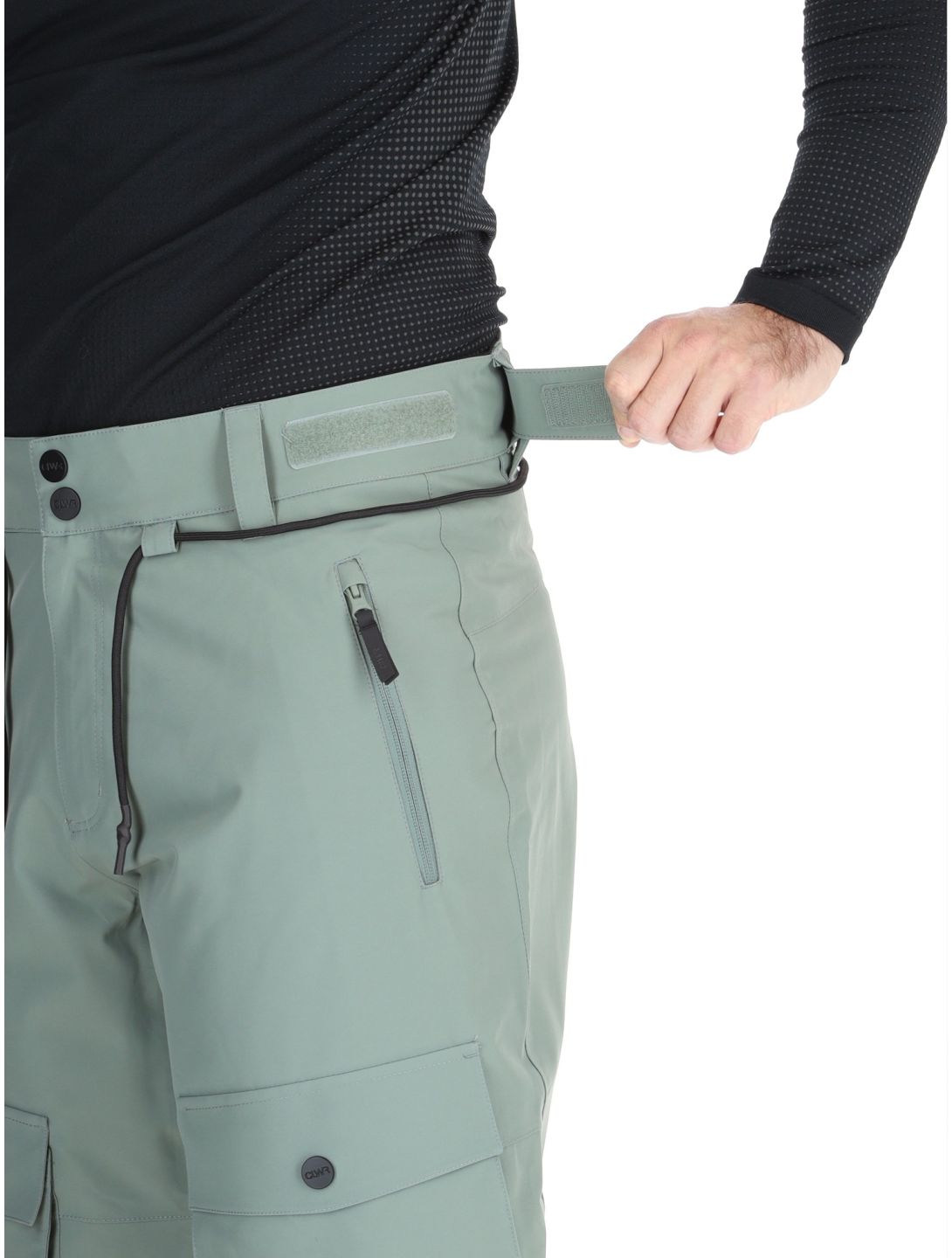 ColourWear, M Flight pantalon de ski hommes Dark Sage vert 