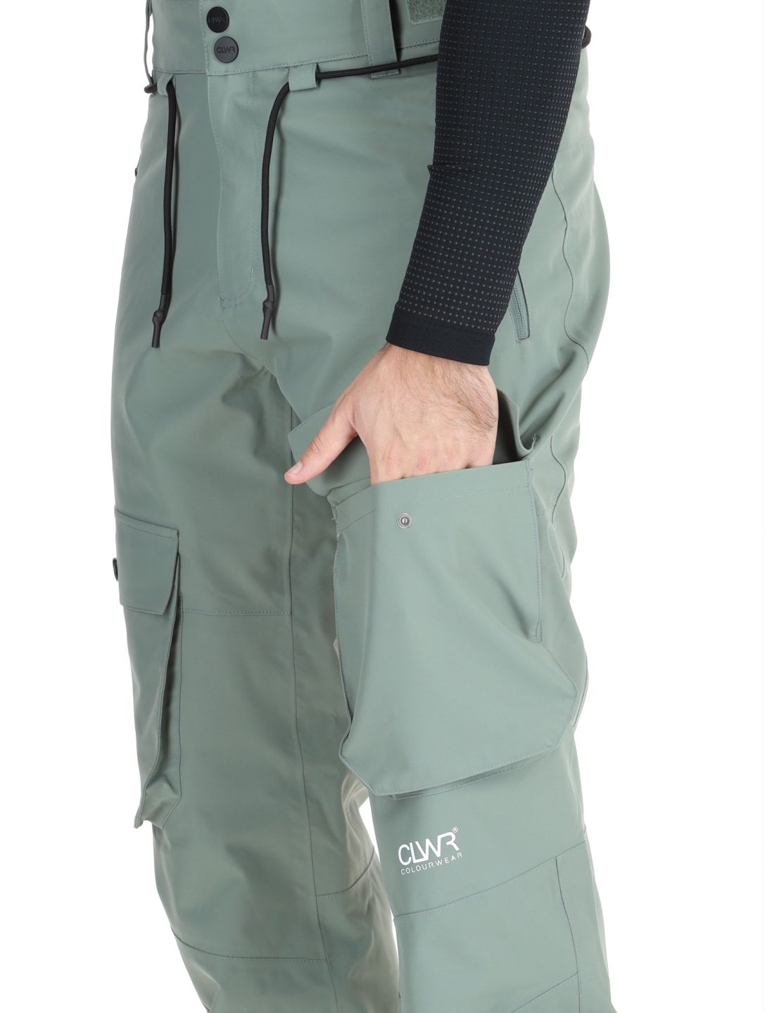 ColourWear, M Flight pantalon de ski hommes Dark Sage vert 