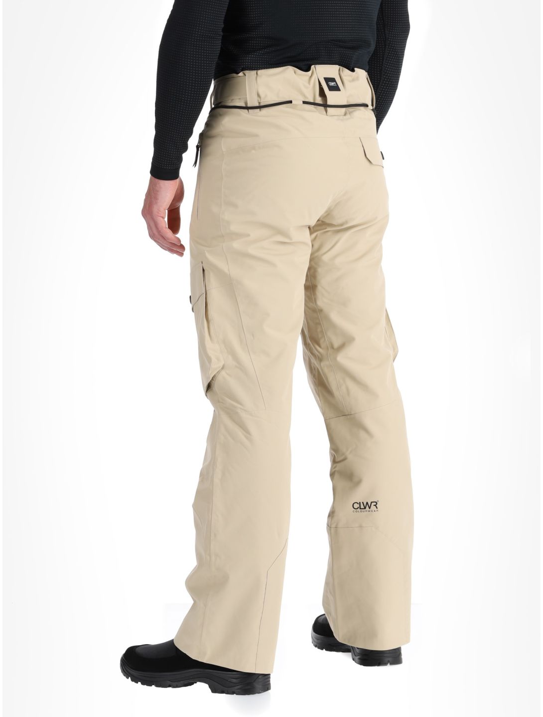 ColourWear, M Flight pantalon de ski hommes Sand beige 