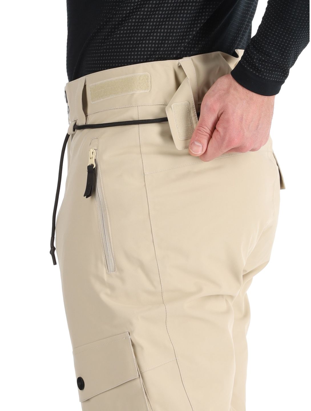 ColourWear, M Flight pantalon de ski hommes Sand beige 