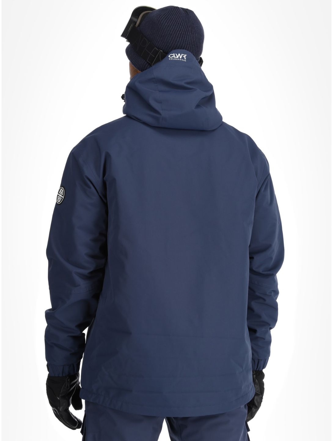 ColourWear, U Mountain Cargo veste de ski unisexe Navy bleu 