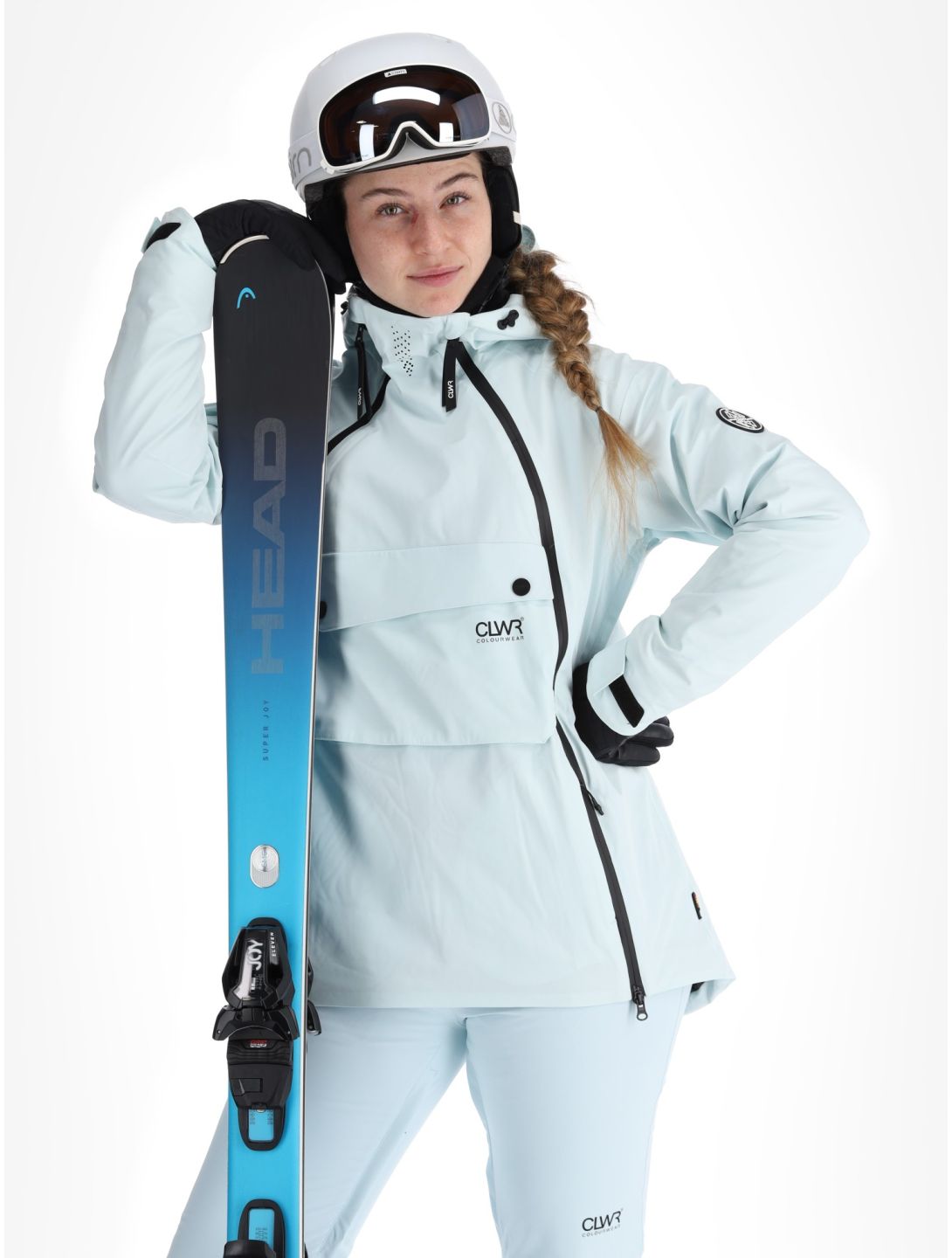 ColourWear, W Cake 2.0 veste de ski femmes Light Blue bleu 