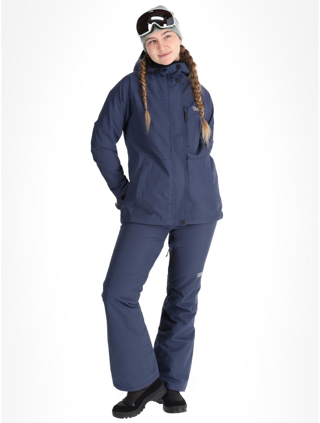 ColourWear, W Macaron veste de ski femmes Navy bleu 