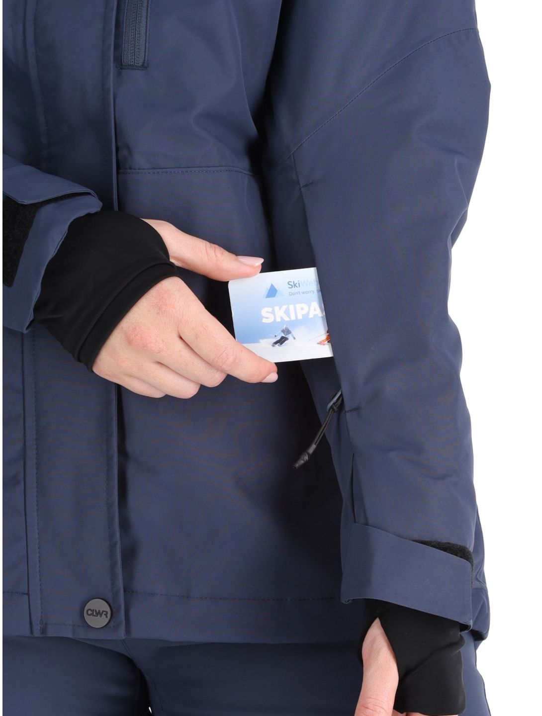 ColourWear, W Macaron veste de ski femmes Navy bleu 