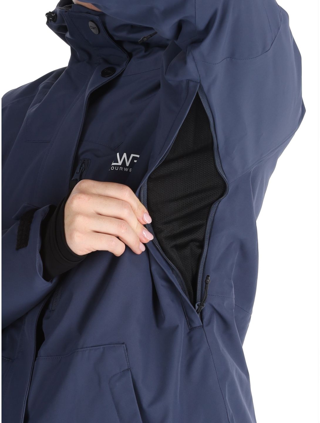 ColourWear, W Macaron veste de ski femmes Navy bleu 