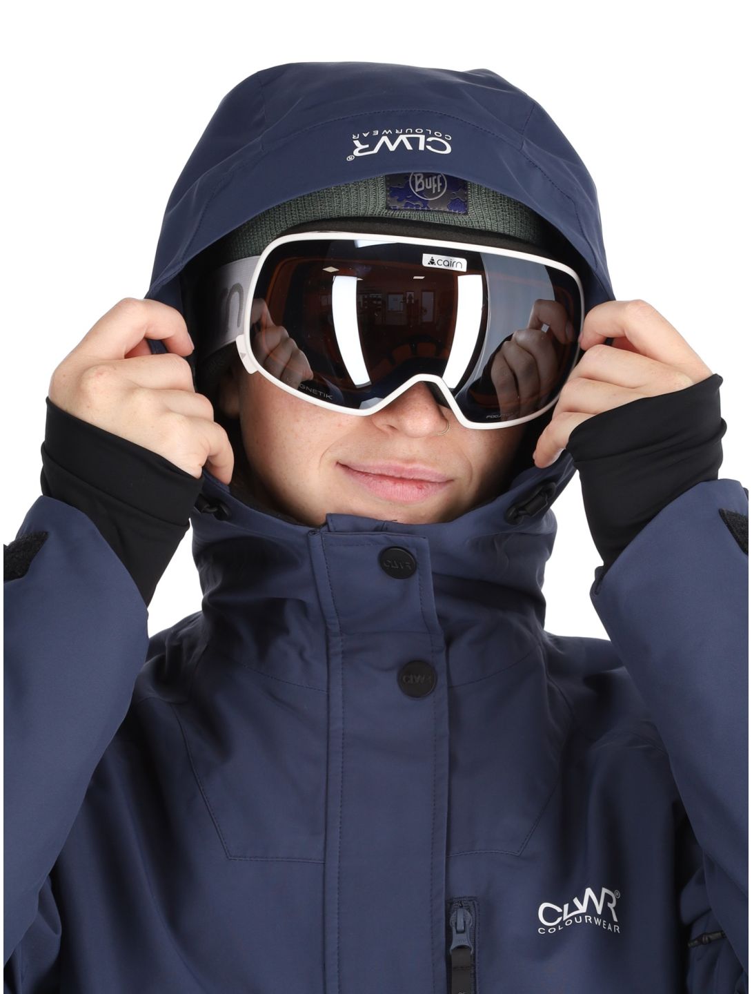 ColourWear, W Macaron veste de ski femmes Navy bleu 