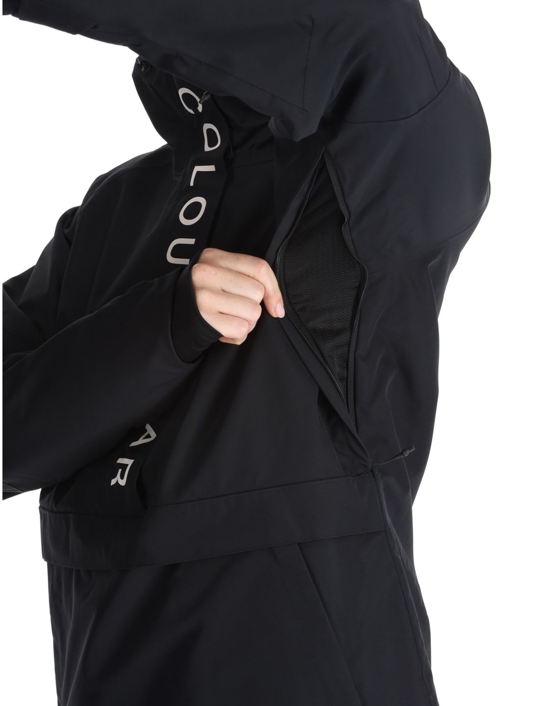 ColourWear, W Signature anorak d'hiver femmes Black noir 