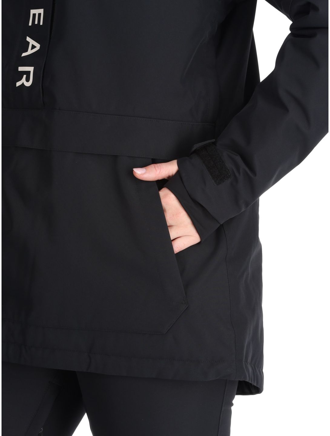 ColourWear, W Signature anorak d'hiver femmes Black noir 