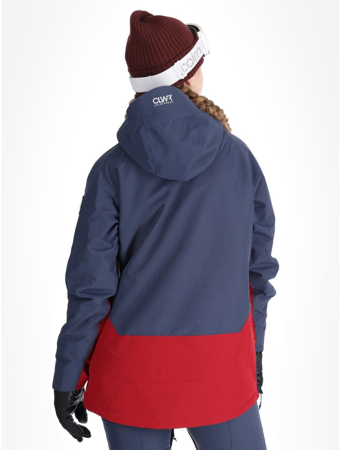 ColourWear, W Signature anorak d'hiver femmes Navy bleu 