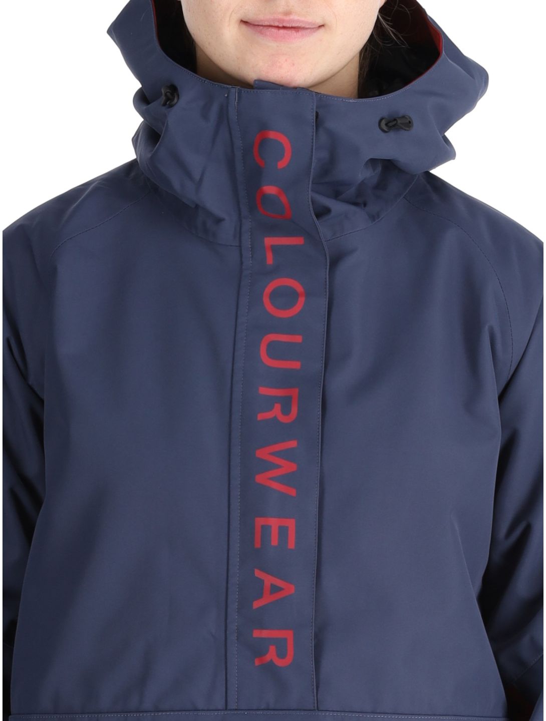 ColourWear, W Signature anorak d'hiver femmes Navy bleu 