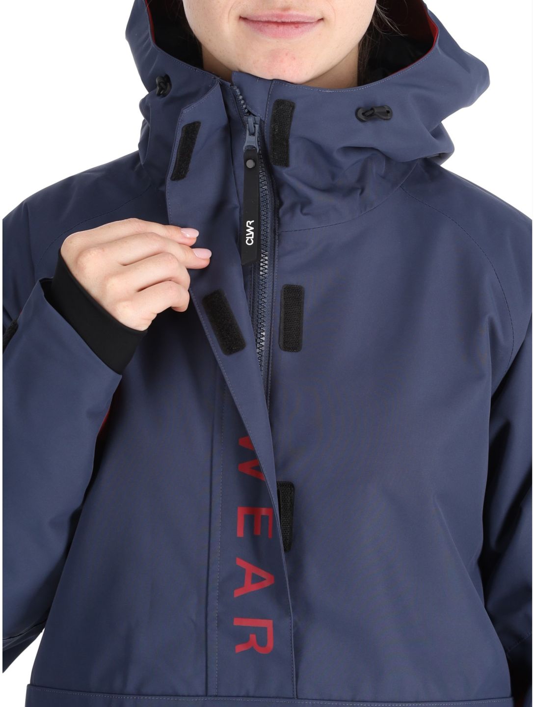 ColourWear, W Signature anorak d'hiver femmes Navy bleu 