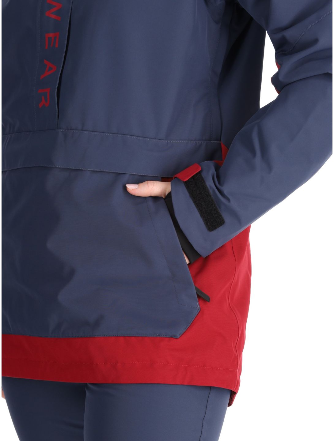 ColourWear, W Signature anorak d'hiver femmes Navy bleu 