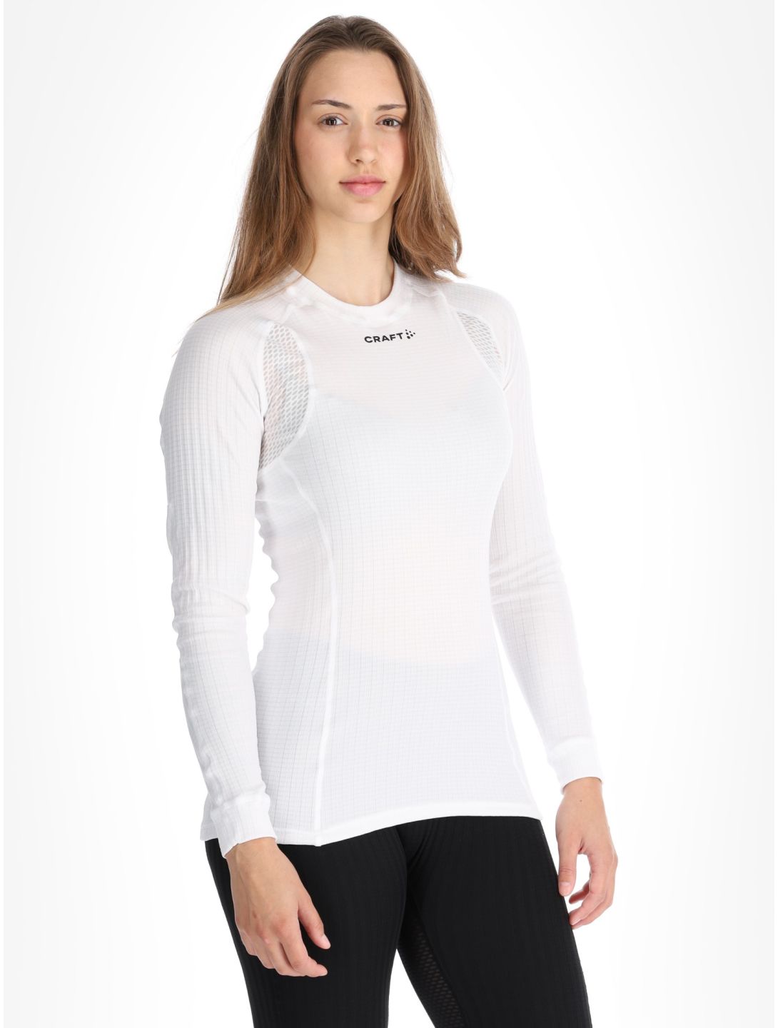 Craft, Active Extreme X Crewneck LS chemise thermo femmes White blanc 