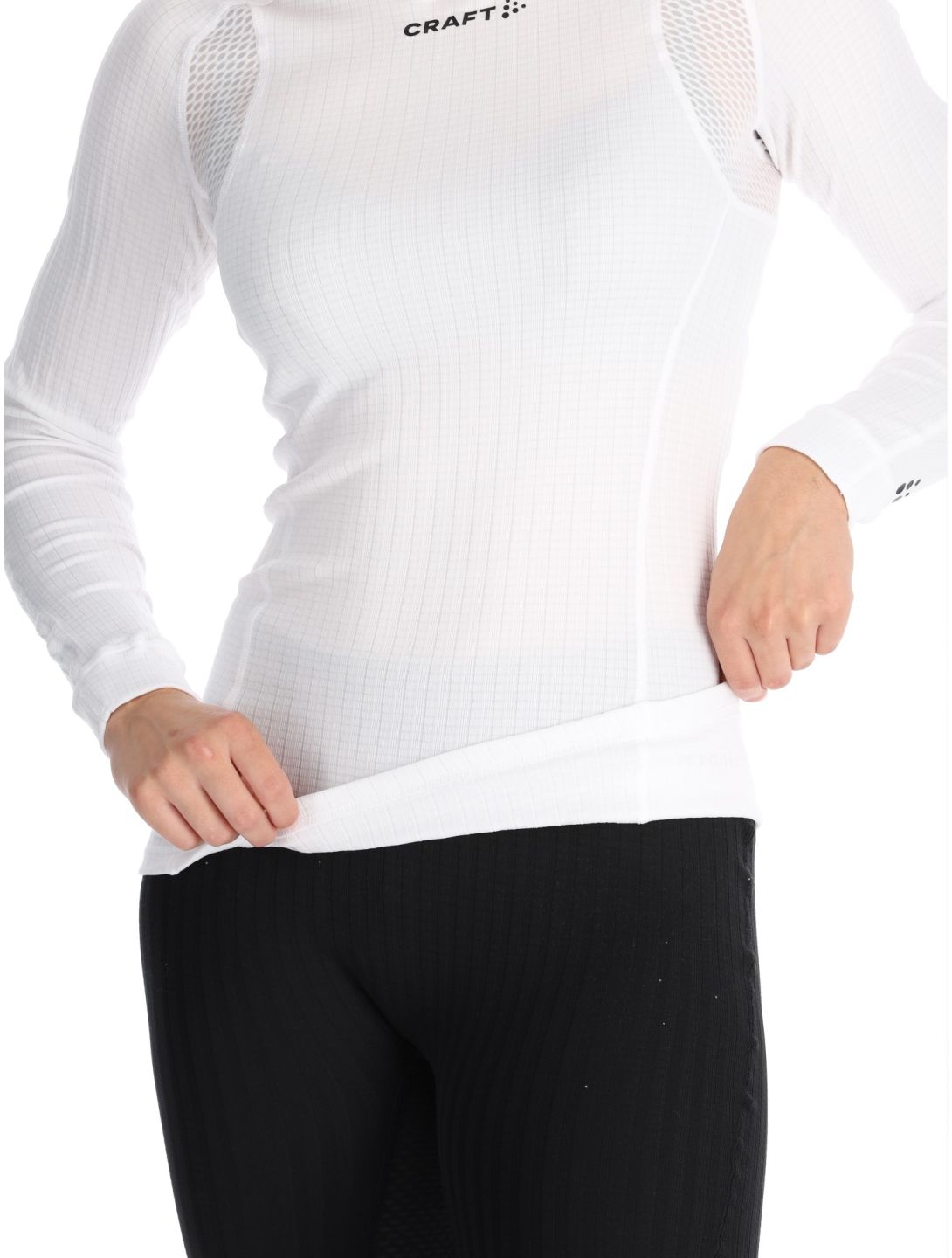 Craft, Active Extreme X Crewneck LS chemise thermo femmes White blanc 