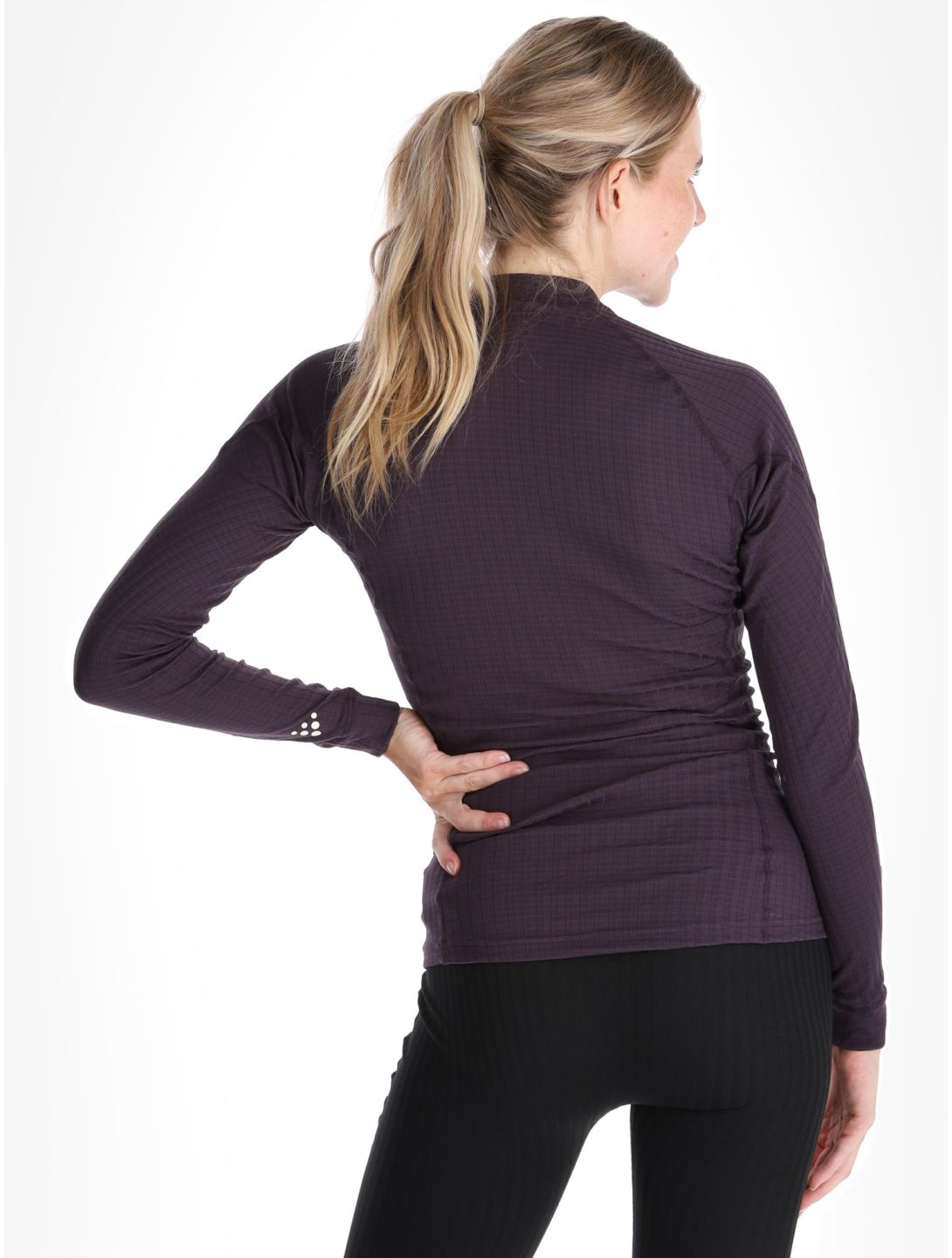 Craft, Active Extreme X Crewneck LS chemise thermo femmes DK Plum violet 