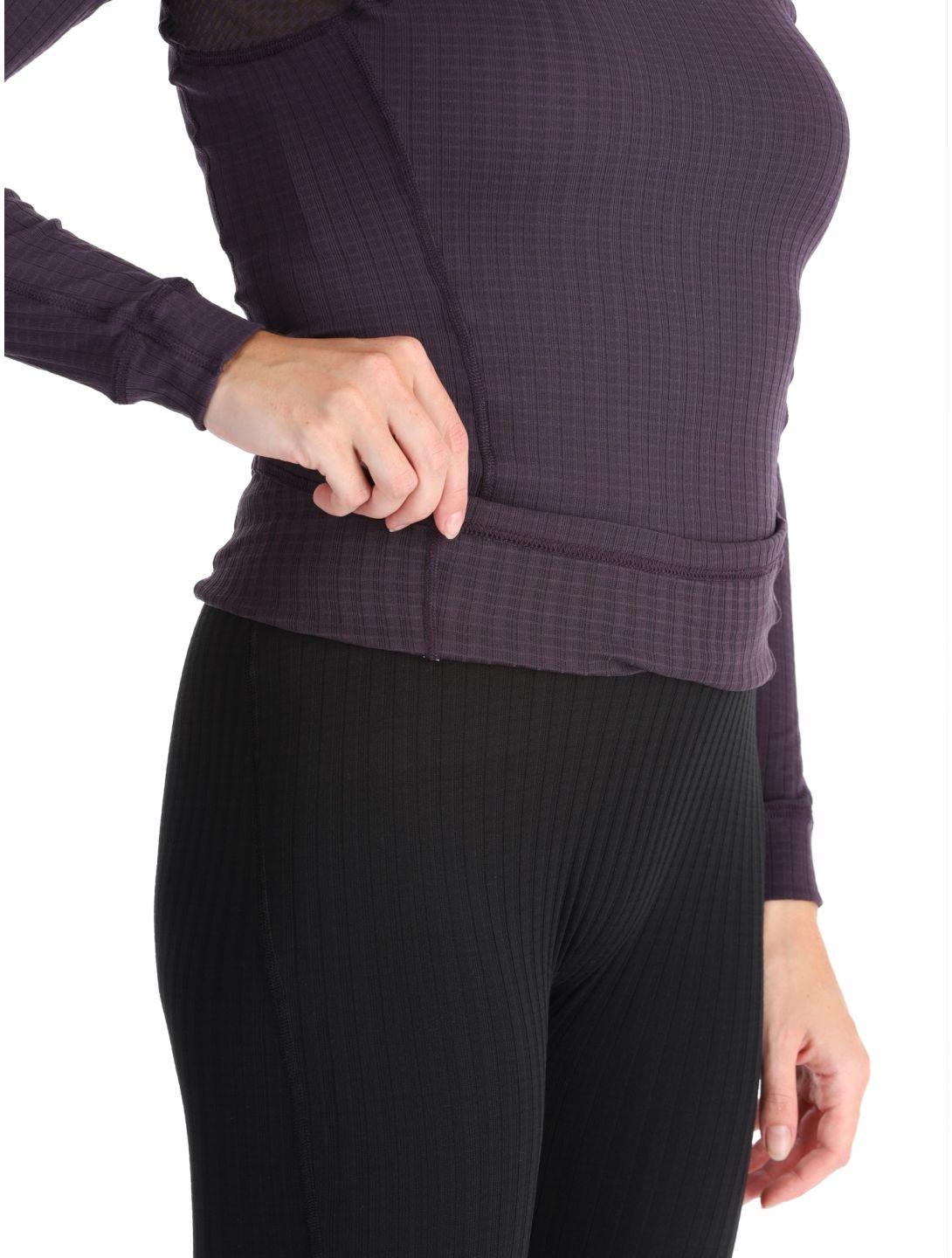 Craft, Active Extreme X Crewneck LS chemise thermo femmes DK Plum violet 