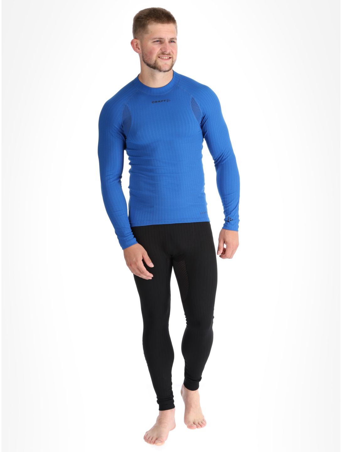 Craft, Active Extreme X Crewneck LS chemise thermo hommes Royal bleu 