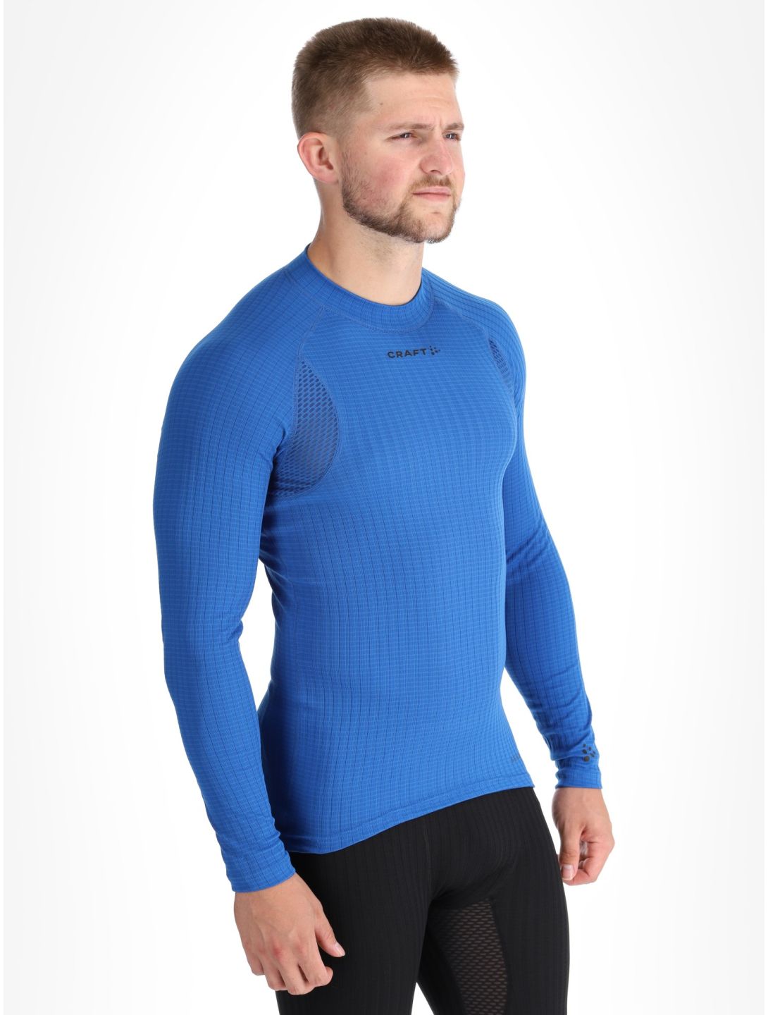 Craft, Active Extreme X Crewneck LS chemise thermo hommes Royal bleu 