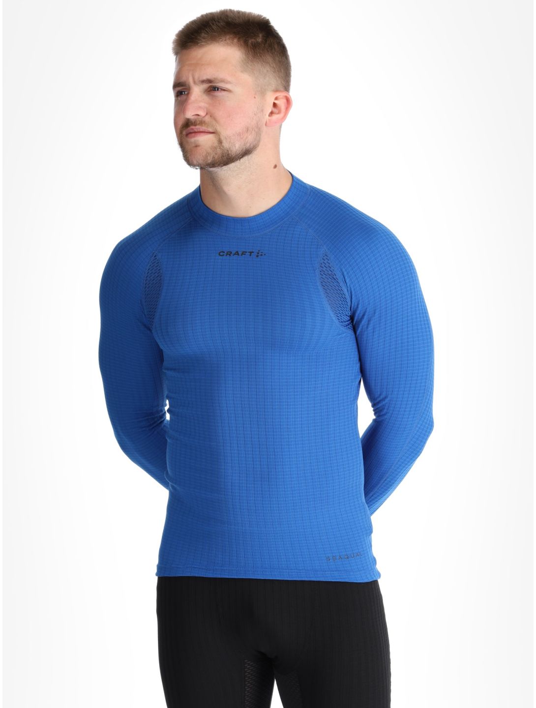 Craft, Active Extreme X Crewneck LS chemise thermo hommes Royal bleu 