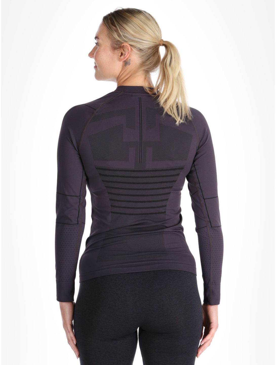 Craft, Active Intensity Crewneck LS chemise thermo femmes DK Plum violet 