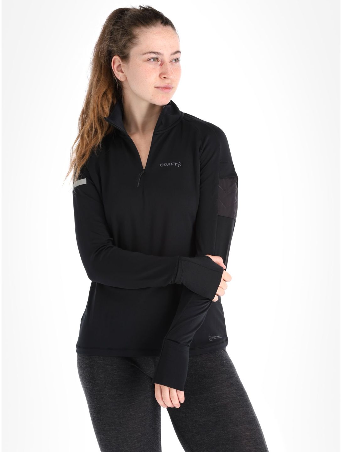 Craft, Adv Subz 2 LS pull de ski femmes Black noir 