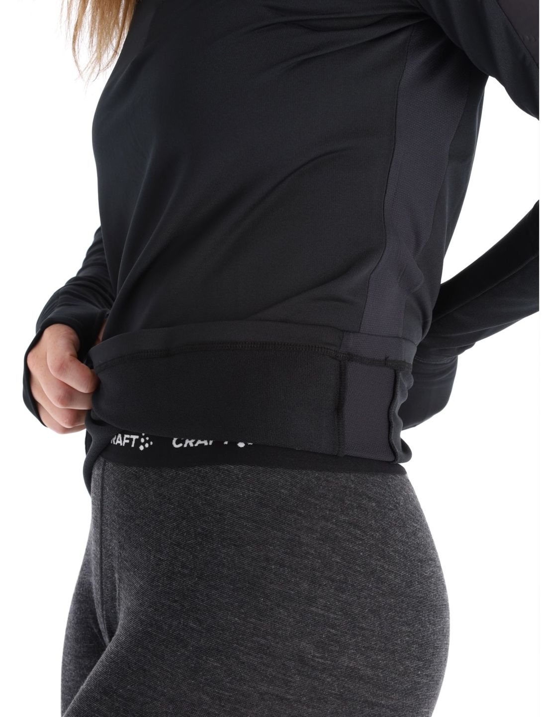 Craft, Adv Subz 2 LS pull de ski femmes Black noir 