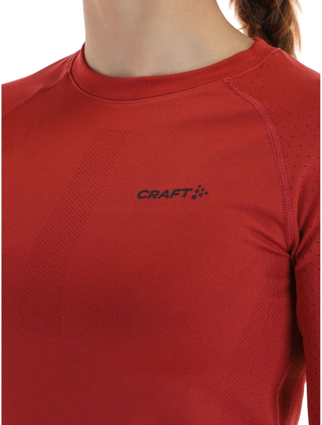 Craft, Adv Warm Intensity LS chemise thermo femmes Astro-Dk Astro rouge 