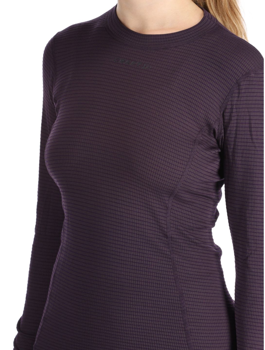 Craft, Pro Wool Extreme X LS chemise thermo femmes DK Plum violet 